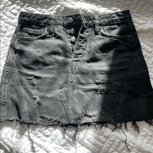 We the Free Black skirt